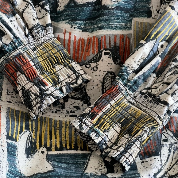 Burberry Printed Mini Dress - Picture 10 of 14